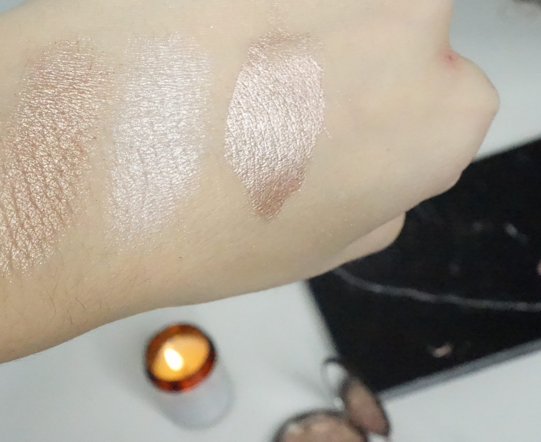 highlighter swatches