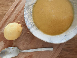 healthy lemon cake wet ingredients