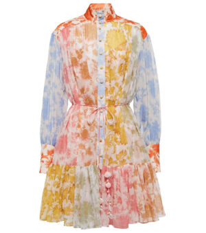 Zimmermann Postcard Lantern printed minidress €850