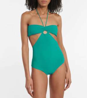 EXCLUSIVE NENSI DOJAKA Exclusive to Mytheresa – Halterneck swimsuit