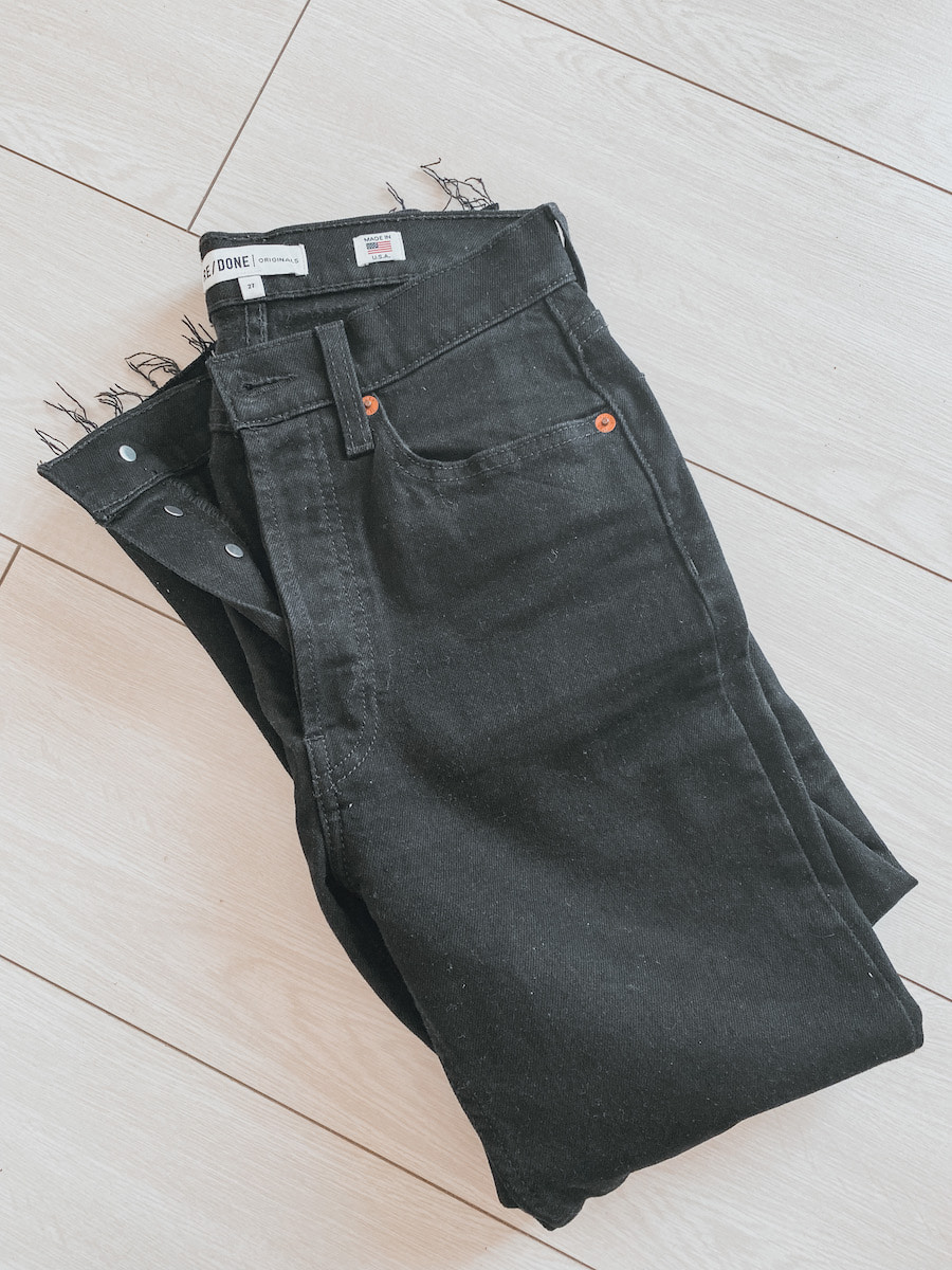 BF 2022 redone black jeans