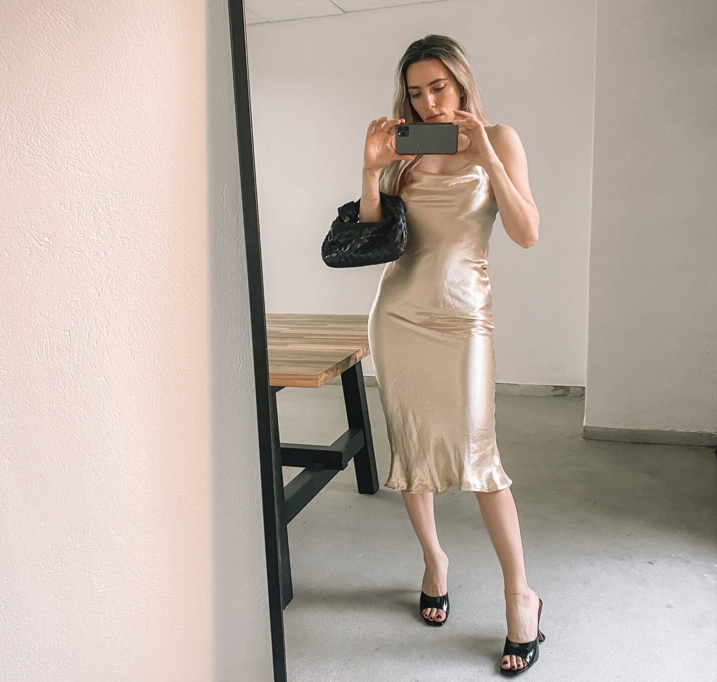 Wedding guest outfit with dress
