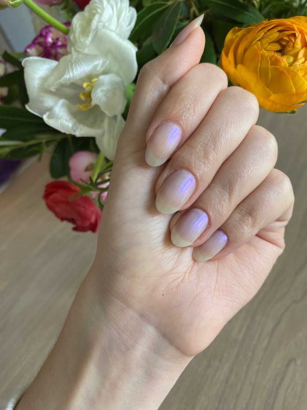 hologram nail design hologram nail design with essie ice out filter