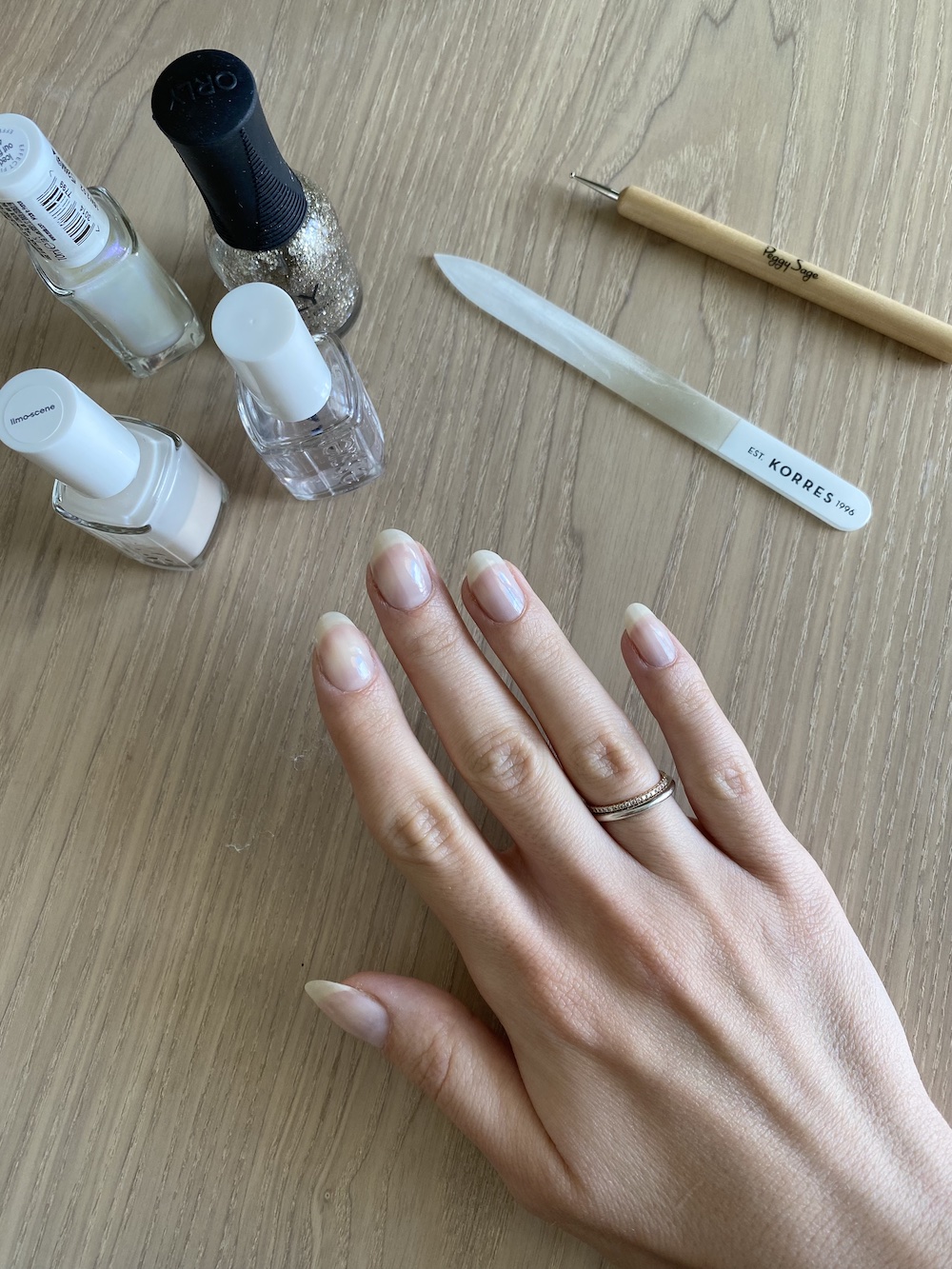 milky white nails one coat milky white nails one coat