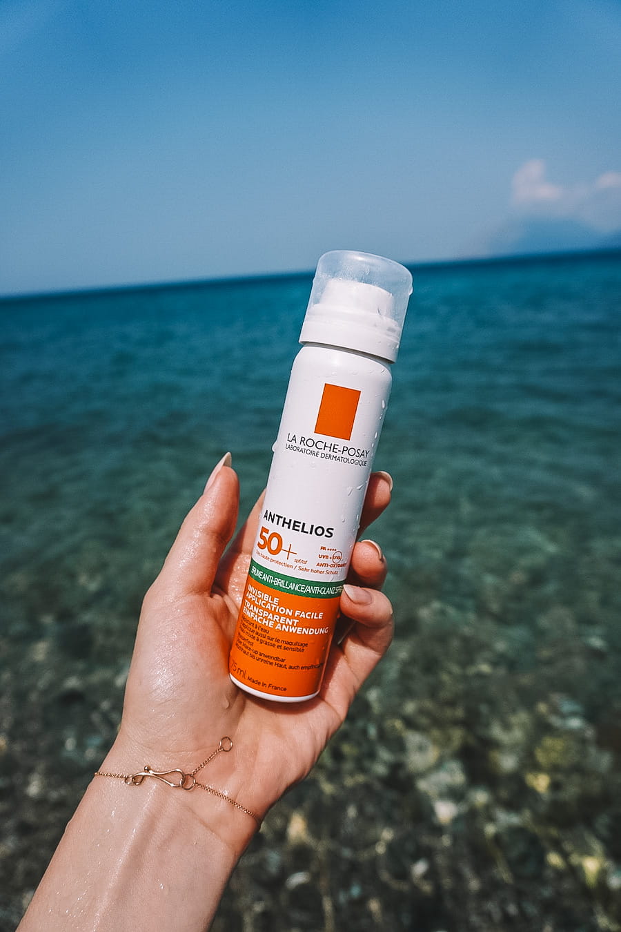 la roche-posay anthelios anti shine spf 50 face mist