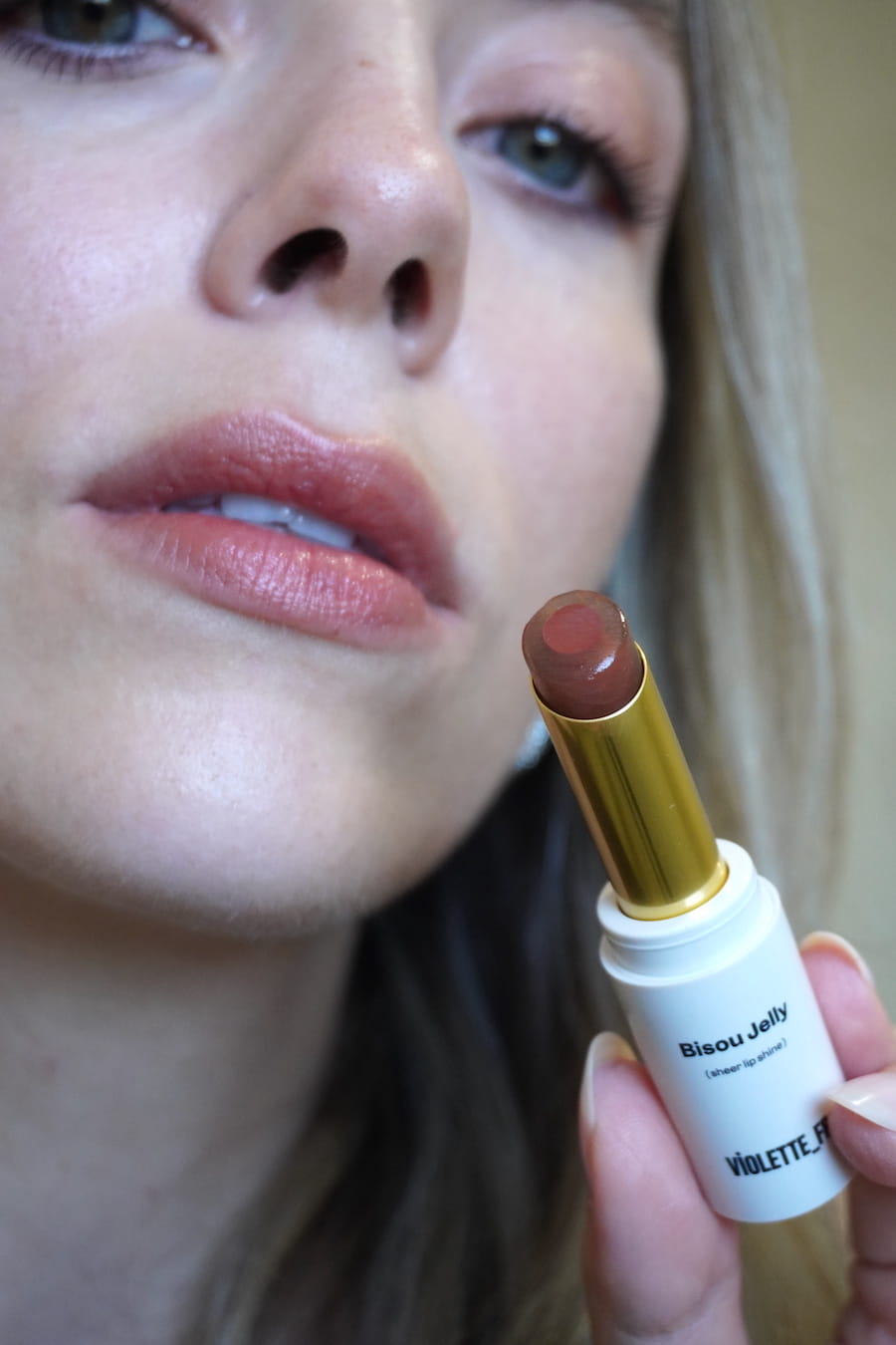 bisou jelly bonbon caramel lip swatch