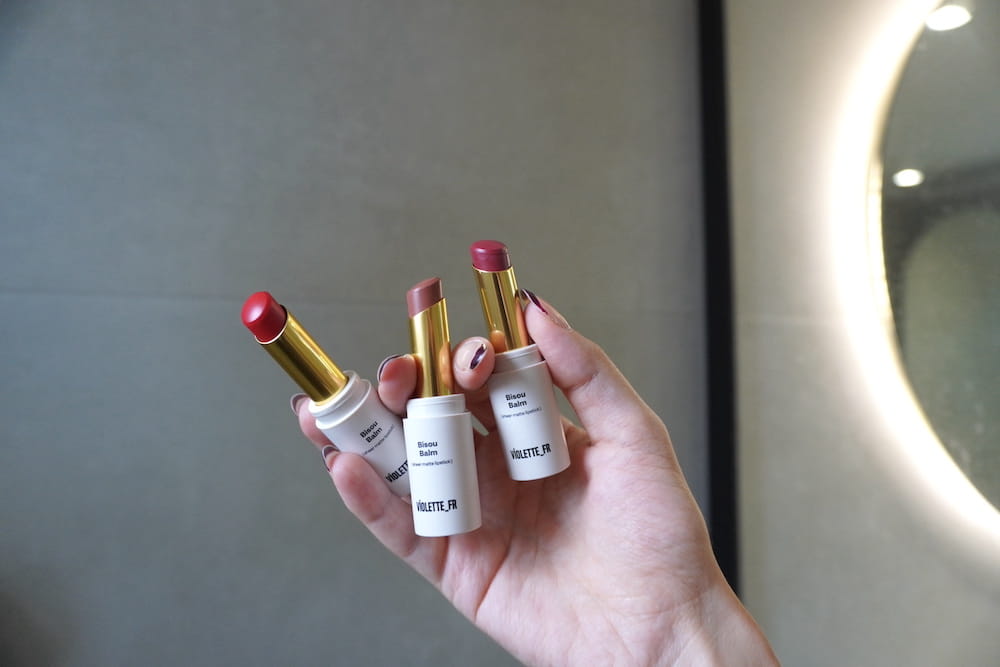 violette fr bisou balms